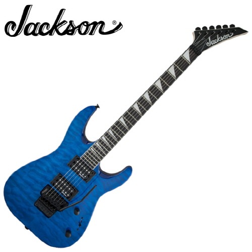 [Jackson] JS Series Dinky™ Arch Top JS32Q DKA - Transparent Blue