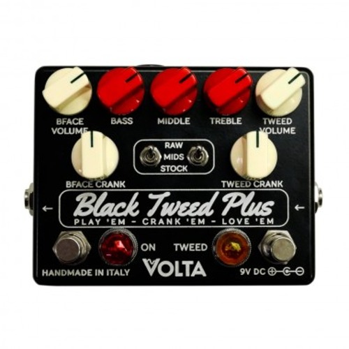 [Volta Custom] Black Tweed PLUS / Overdrive Distortion