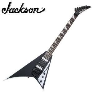 [Jackson] JS Series RHOADS JS32 AH FB - Black with White Bevels