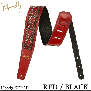 [Moody] Leather Hippie - 2.5&quot; - Std (앞면 : Red / Black, 뒷면 : Black)