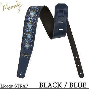 [Moody] Leather Hippie - 2.5&quot; - Std (앞면 : Black / Blue, 뒷면 : Black)