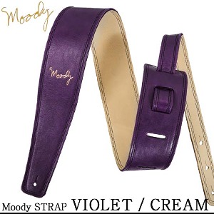 [Moody] Leather / Leather - 2.5&quot; - Std (Violet / Cream)