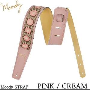 [Moody] Leather Hippie - 2.5&quot; - Std (앞면 : Pink / Cream, 뒷면 : Cream)